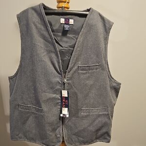 St. John's Bay Gray Men's Vest